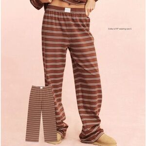 PARKE striped boxer pant